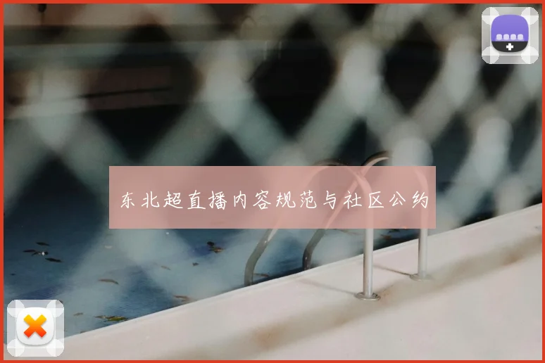 东北超直播内容规范与社区公约