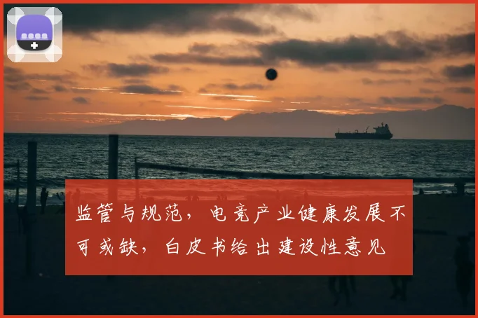 监管与规范，电竞产业健康发展不可或缺，白皮书给出建设性意见